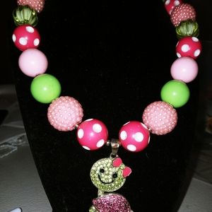 Little girls chunky necklace